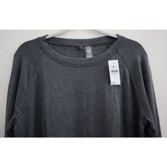 Lou & Grey 28154150 Women's Sz M Dark Charcoal Gray Signature Sweatshirt - Picture 4 of 9